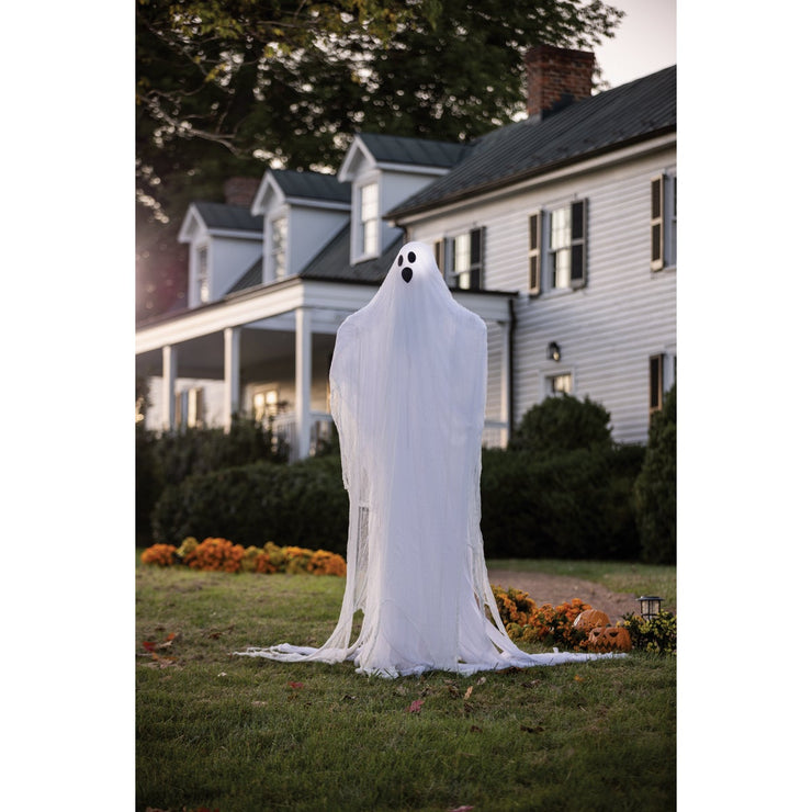 Image of Evergreen 8 Ft. Lighted Ghost Halloween Yard Stake