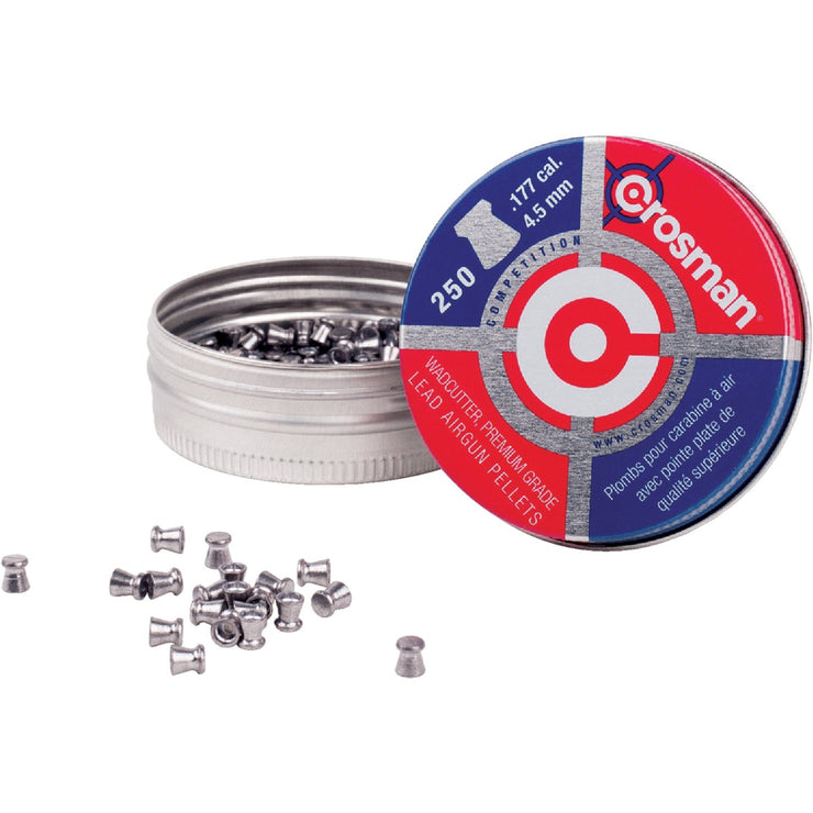 Image of Crosman .177 Cal. Wadcutter Pellet Ammunition (250-Pack)