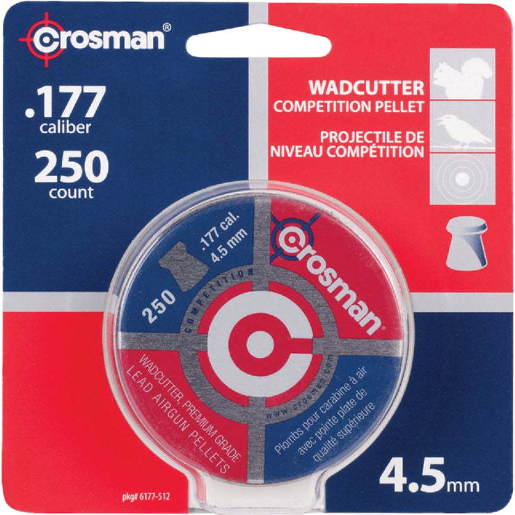 Image of Crosman .177 Cal. Wadcutter Pellet Ammunition (250-Pack)