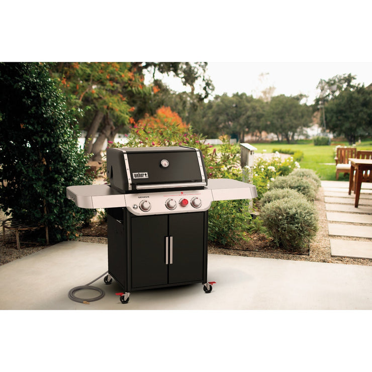 Image of Weber Genesis E-325S 3-Burner Black 39,000 BTU Natural Gas Grill