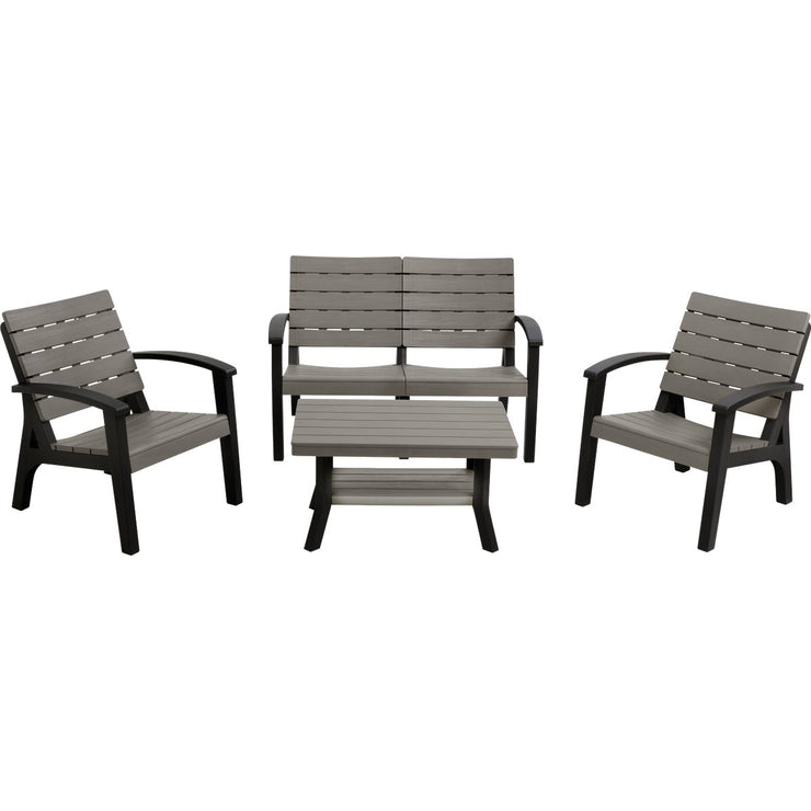 Image of Leisure Classics Greyson 4-Piece Chat Set