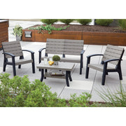 Image of Leisure Classics Greyson 4-Piece Chat Set