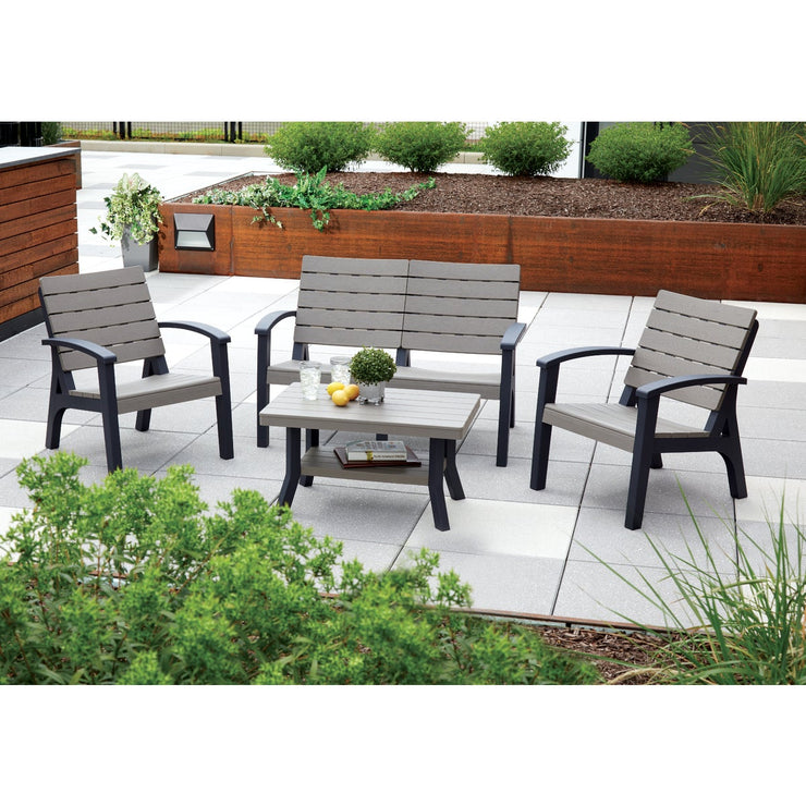 Image of Leisure Classics Greyson 4-Piece Chat Set