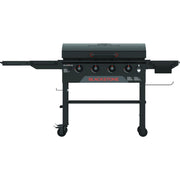 Image of Blackstone Original 36 Omnivore 4-Burner Black 15,000 BTU 36 In. Griddle with Hood