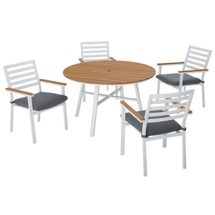 Image of Outdoor Expressions 5-Piece Dining Set