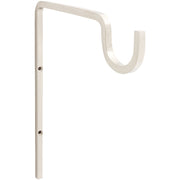 Image of National 2646 9 In. Satin Nickel Steel Extended Wall Hook Plant Hanger
