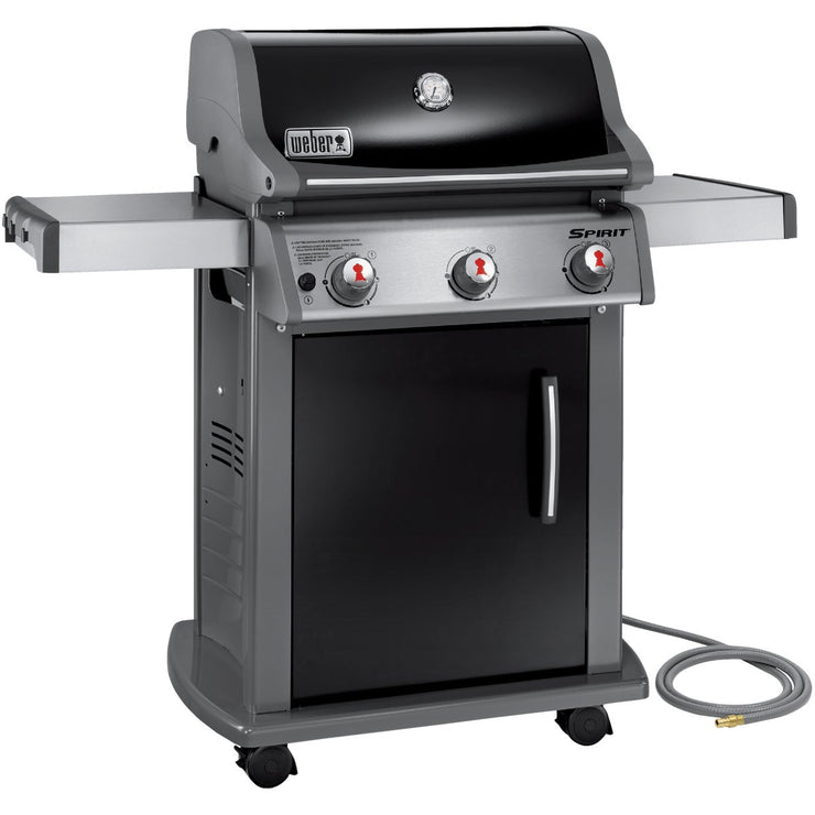 Image of Weber Spirit E-310 3-Burner Natural Gas Grill, Black