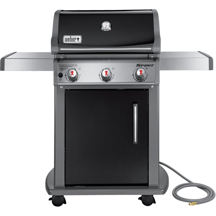 Image of Weber Spirit E-310 3-Burner Natural Gas Grill, Black