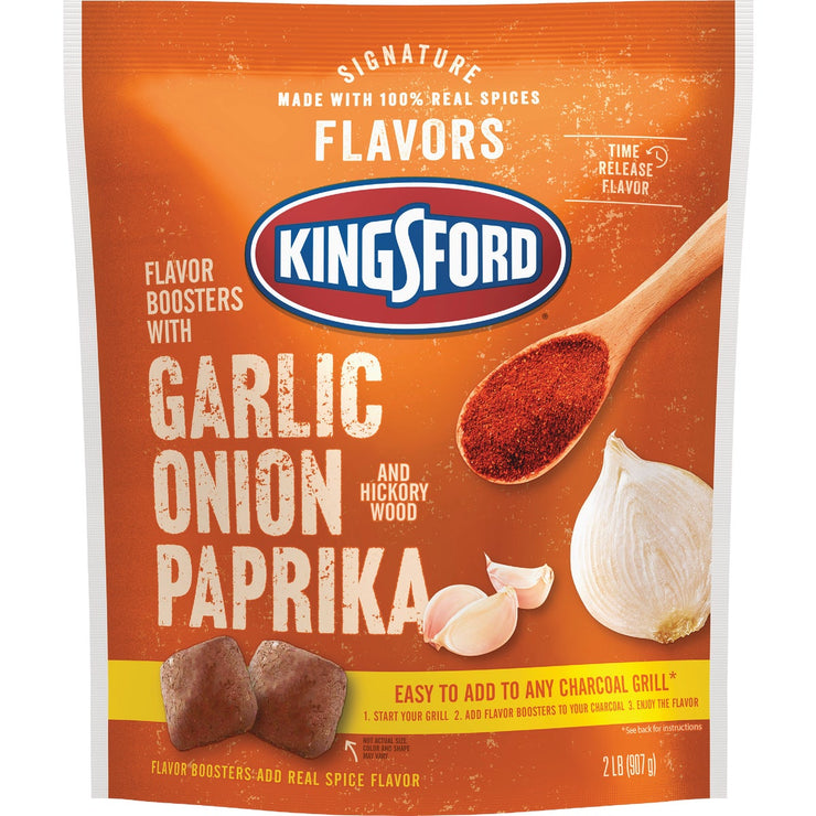 Image of Kingsford Signature Flavors 2 Lb. Garlic, Onion, Paprika Charcoal Flavor Booster