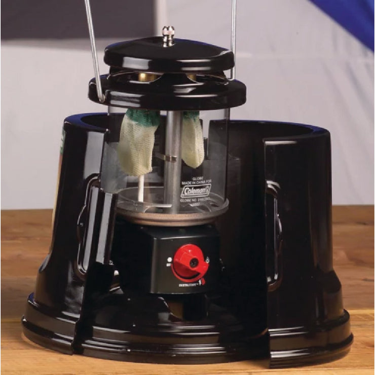 Coleman PerfectFlow 12 In. H x 8 In. Dia. Black Propane Lantern
