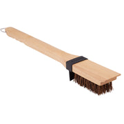 Image of Broil King 20.8 In. Palmyra Bristles Wood Handle Heavy-Duty Grill Cleaning Brush