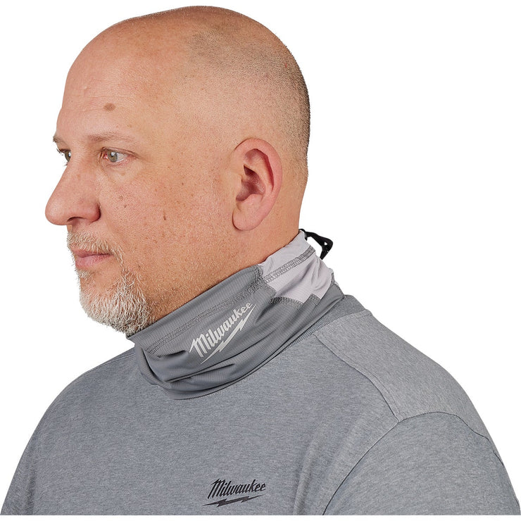 Image of Milwaukee Workskin Washable Performance Neck Gaiter, Gray