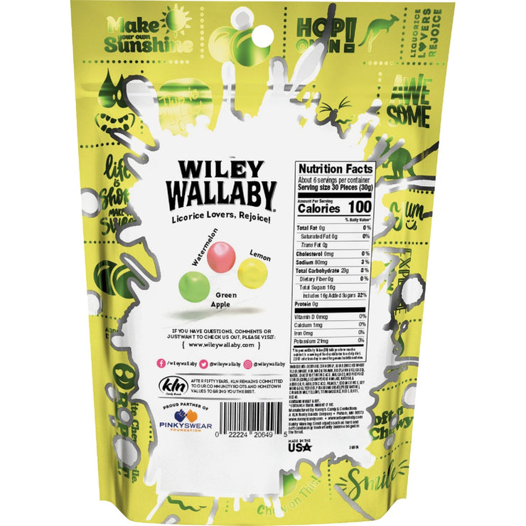 Image of Wiley Wallaby 6 Oz. Sourrageous Drops