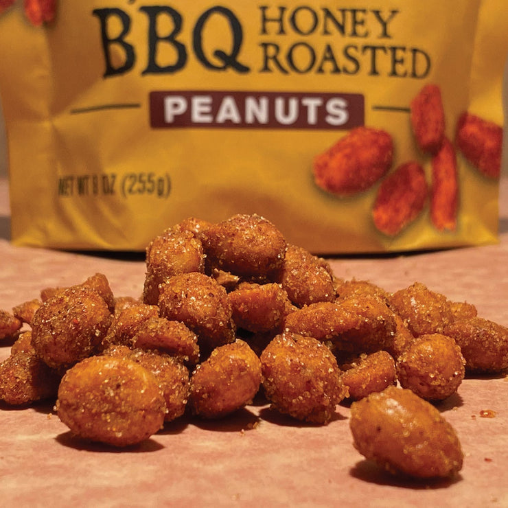 Image of Rufus Teague 9 Oz. BBQ Honey Roasted Peanuts
