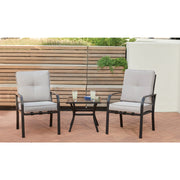 Image of Outdoor Expressions 3-Piece Cushioned Chat Set