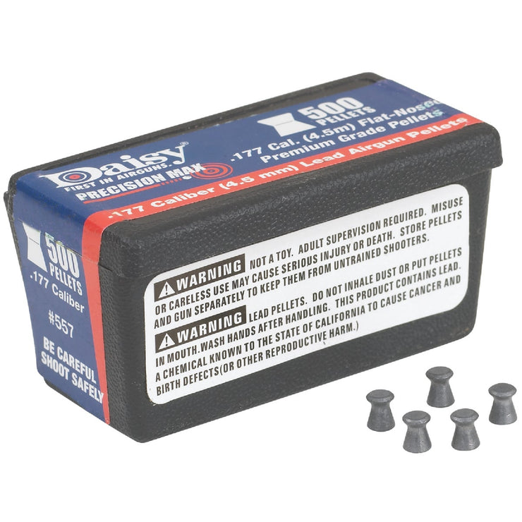 Image of Daisy .177 Cal. Flat Nosed Pellet Ammunition