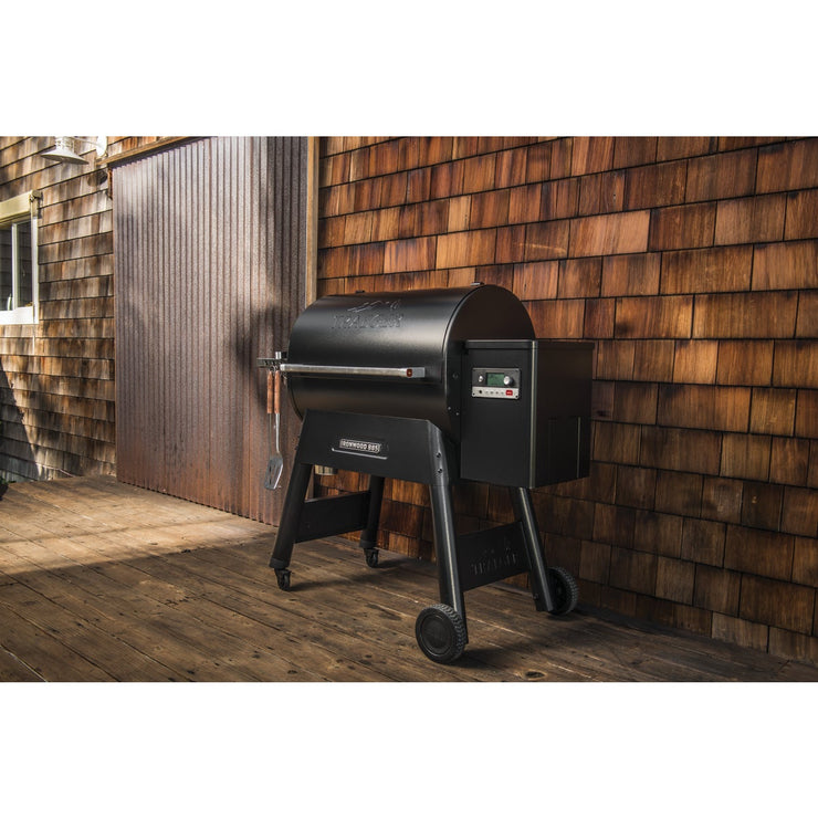 Image of Traeger Ironwood 885 Wi-Fi Wood Pellet Grill, Black