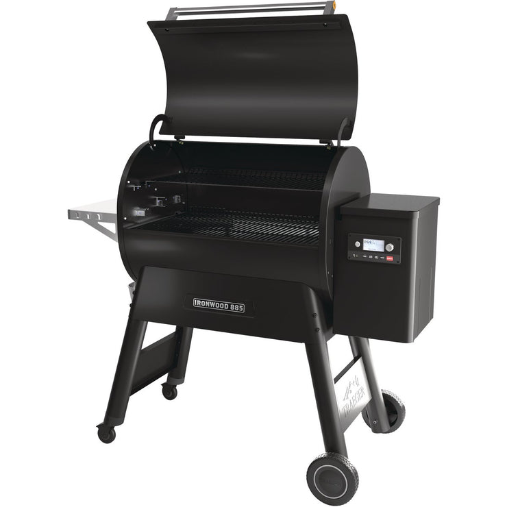 Image of Traeger Ironwood 885 Wi-Fi Wood Pellet Grill, Black