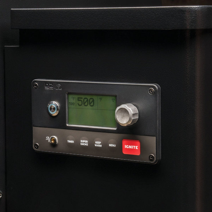 Image of Traeger Ironwood 885 Wi-Fi Wood Pellet Grill, Black