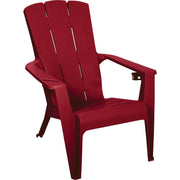Image of Gracious Living Crimson Red Deluxe Contour Adirondack Chair