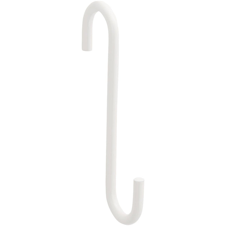 Image of National 2648 4-3/4 In. White Steel Modern Small S-Hook Plant Hanger