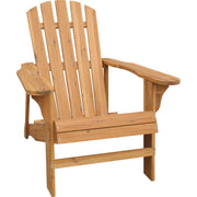 Image of Leigh Country Natural Acacia Wood Adirondack Chair