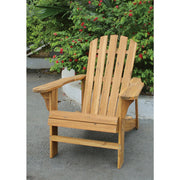 Image of Leigh Country Natural Acacia Wood Adirondack Chair