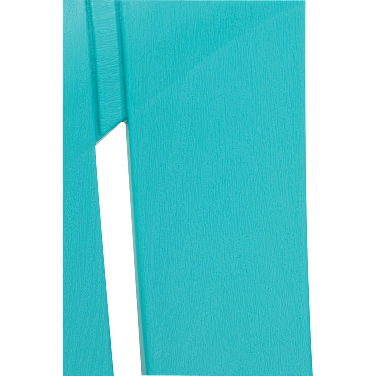 Image of Adams Big Easy Teal 18.9 In. Square Resin Stackable Side Table