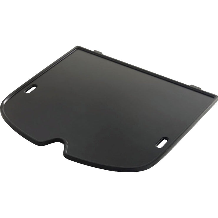Image of Weber Traveler 12.6 In. W. x 13.5 In. L. Porcelain Enamel Cast Iron Grill Griddle