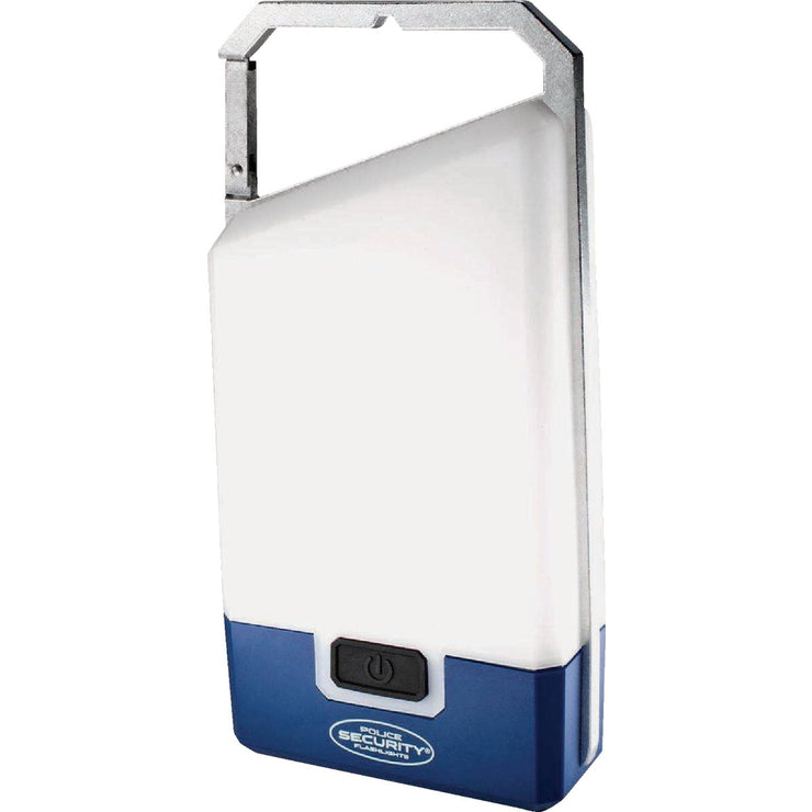 Image of Police Security 3.75 In. W. x 6 In. L. x 1.25 In. D. White Plastic LED Slim Lantern