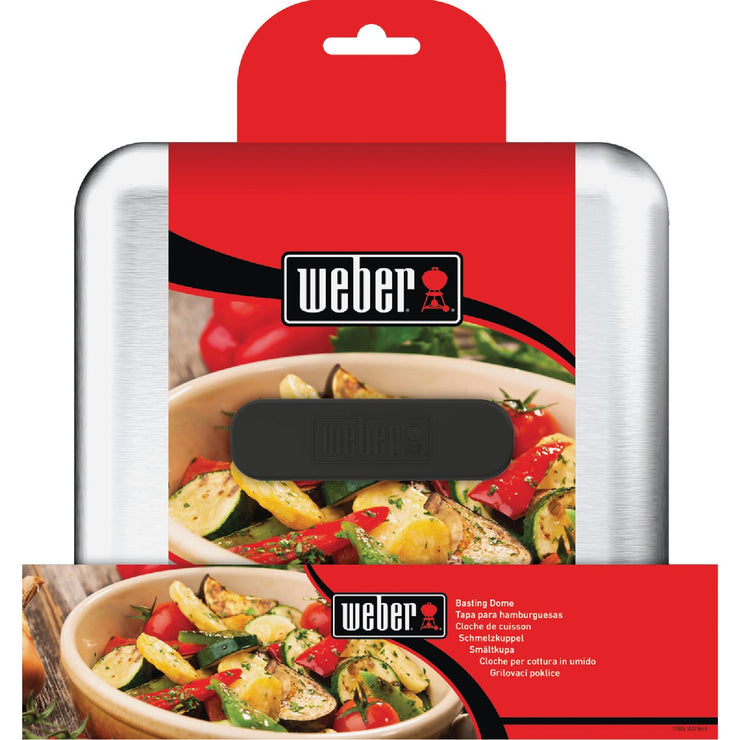 Image of Weber 10.2 In. W. x 4.9 In. L. Griddle Basting Dome