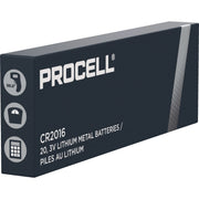 Image of Procell 2016 Lithium 3.0V Coin Cell Battery (5-Pack)