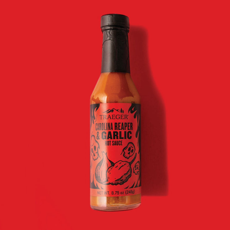 Image of Traeger 8.75 Oz. Carolina Reaper & Garlic Hot Sauce