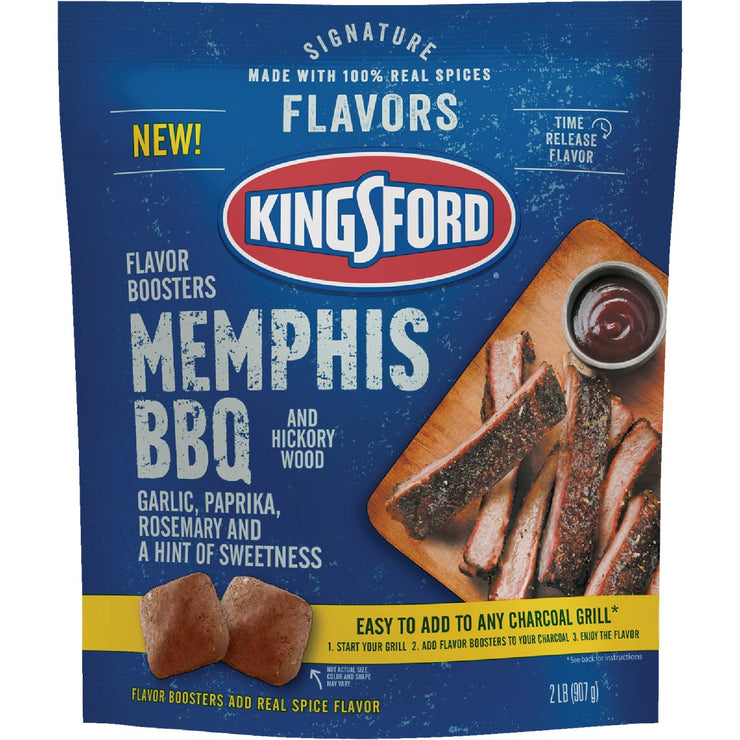 Image of Kingsford Signature Flavors 2 Lb. Memphis BBQ Charcoal Flavor Boosters