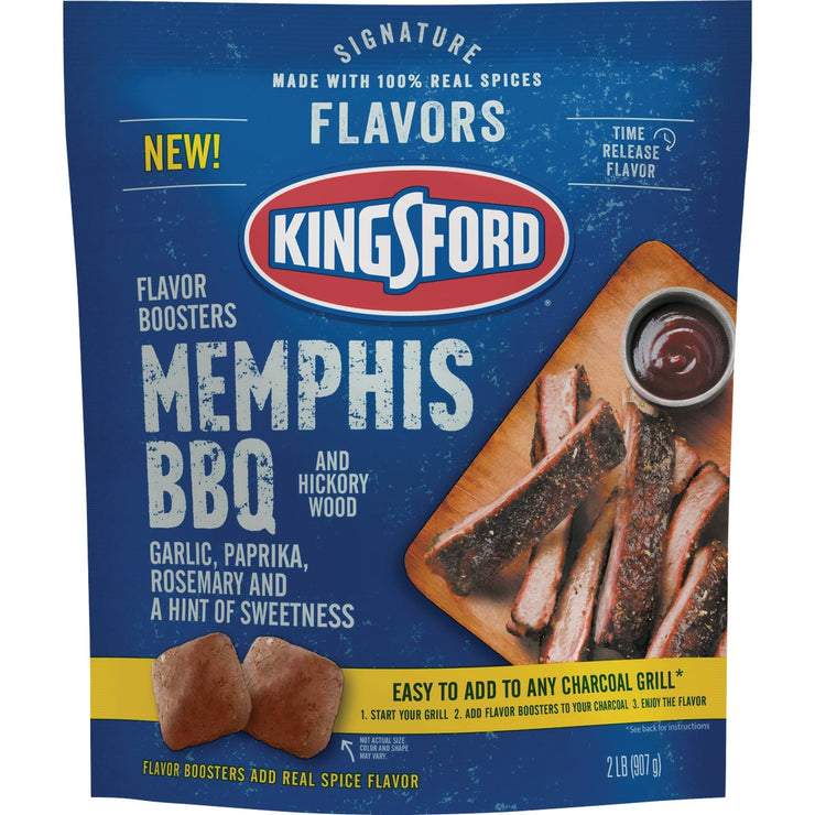 Image of Kingsford Signature Flavors 2 Lb. Memphis BBQ Charcoal Flavor Boosters