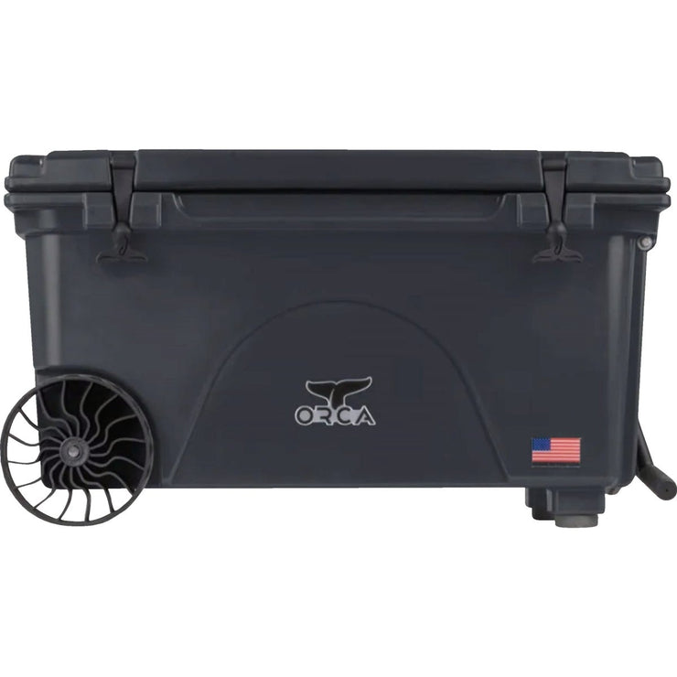 Image of Orca 65 Qt. 2-Wheeled Cooler, Charcoal