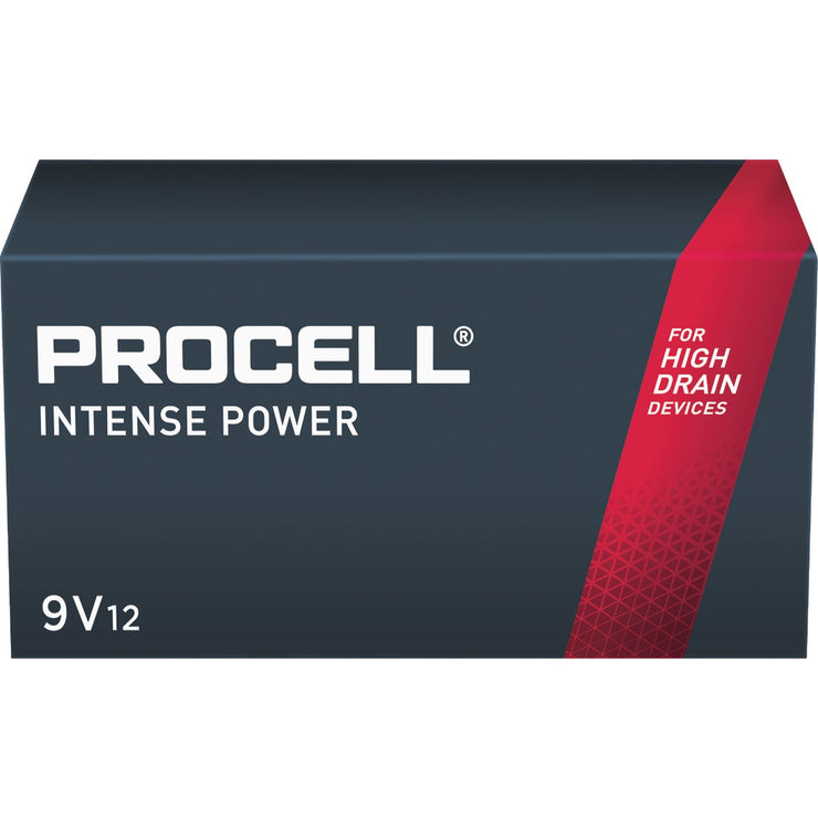 Image of Procell 9V Alkaline Intense Power Battery (12-Pack)