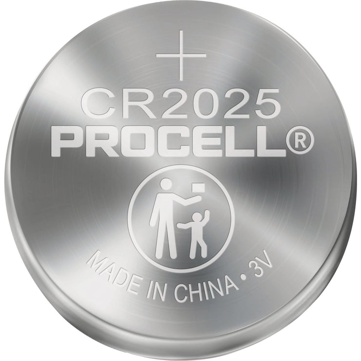 Image of Procell 2025 Lithium Coin Cell Battery (5-Pack)