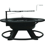 Image of Pit Boss 2-In-1 24 In. Black Round Fire Pit & Grill