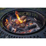 Image of Pit Boss 2-In-1 24 In. Black Round Fire Pit & Grill