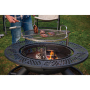 Image of Pit Boss 2-In-1 24 In. Black Round Fire Pit & Grill