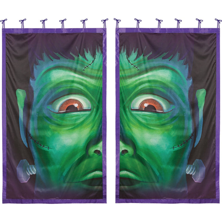 Image of Evergreen Shadow Scapes Monster Window Shade (Set of 2)