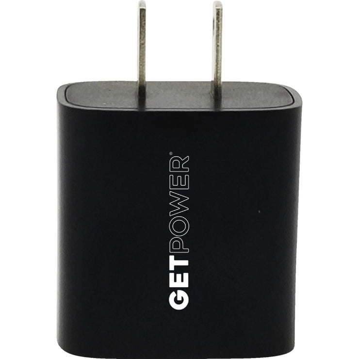 Image of GetPower Power Delivery AC USB Adapter, Black