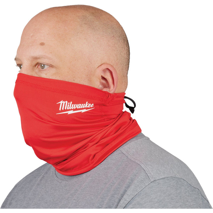 Image of Milwaukee Workskin Washable Performance Neck Gaiter, Red