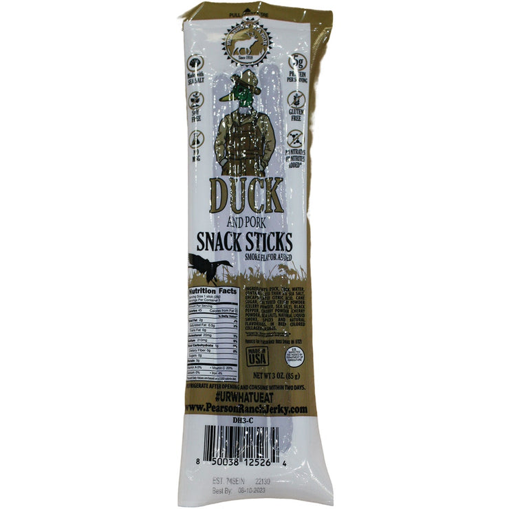 Image of Pearson Ranch Jerky 3 Oz. Duck Multi-Pack Snack Stick