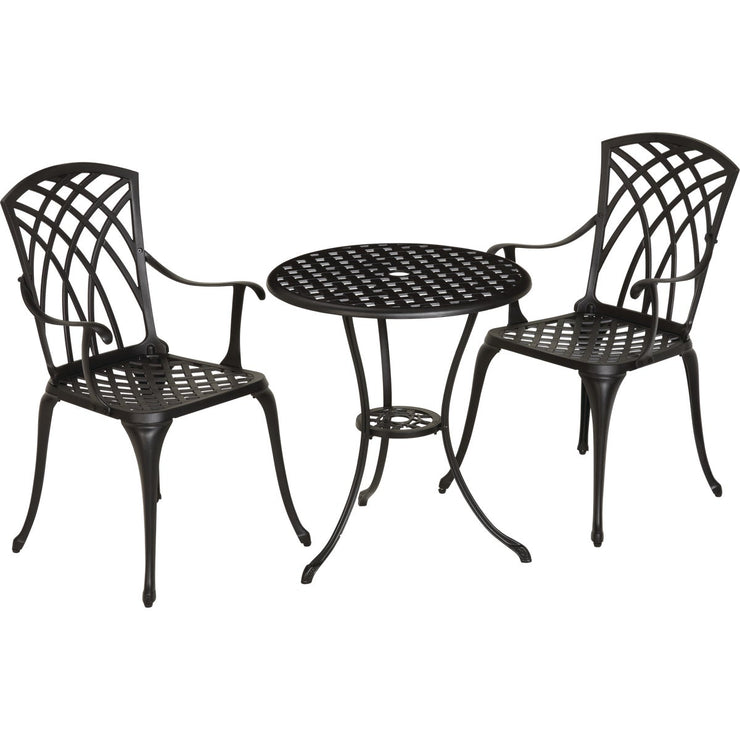 Image of Outdoor Expressions Harriet 3-Piece Bistro Set