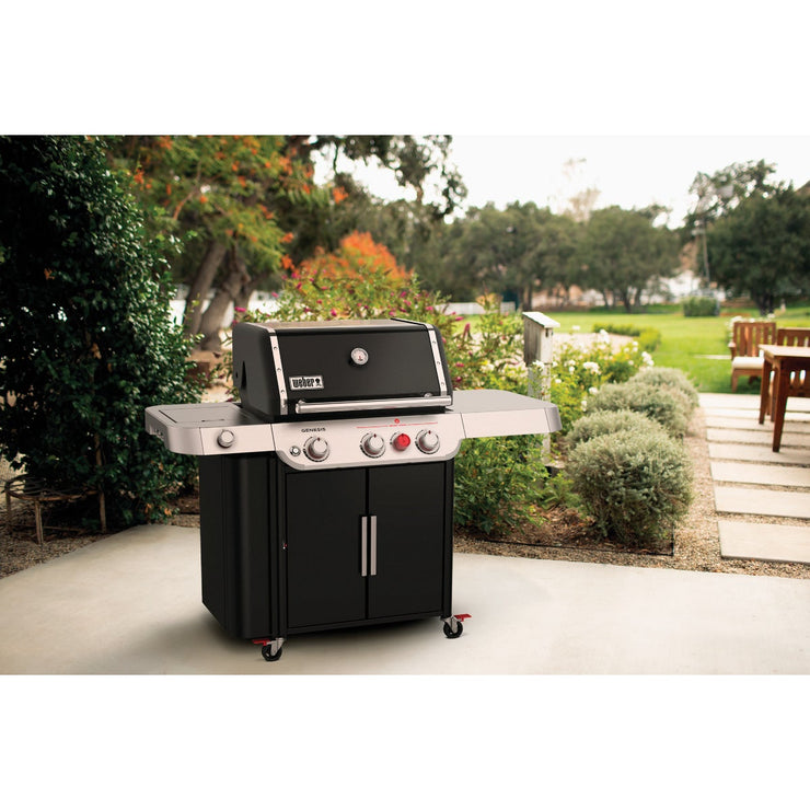 Image of Weber Genesis SP-E335 3-Burner Liquid Propane Gas Grill, Black