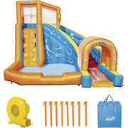 Image of H2OGO! 13 Ft. 9 In. x 10 Ft. 6 In. x 8 Ft. 6 In. Hurricane Tunnel Blast Mega Water Park