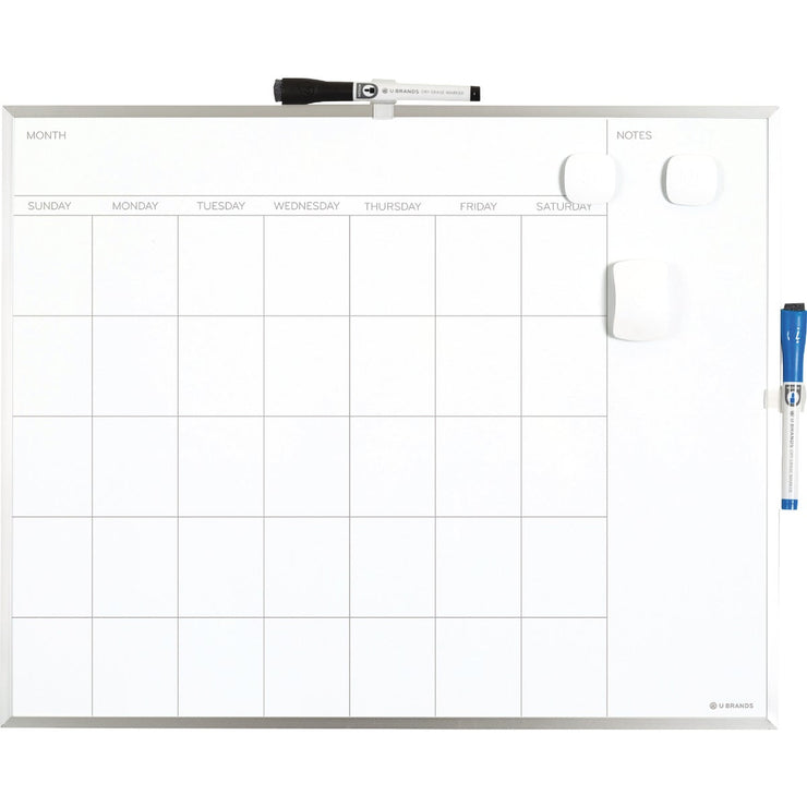 Image of U Brands 16 In. x 20 In. Magnetic Calendar Dry-Erase Board