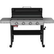 Image of Weber 36 In. 4-Burner Propane Gas Griddle Flat Top Grill, Black
